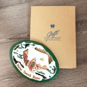 Avon Home Sweet Home hand-painted trivet